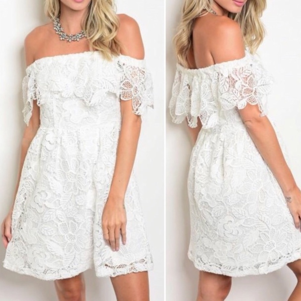 Beachy White dress!
